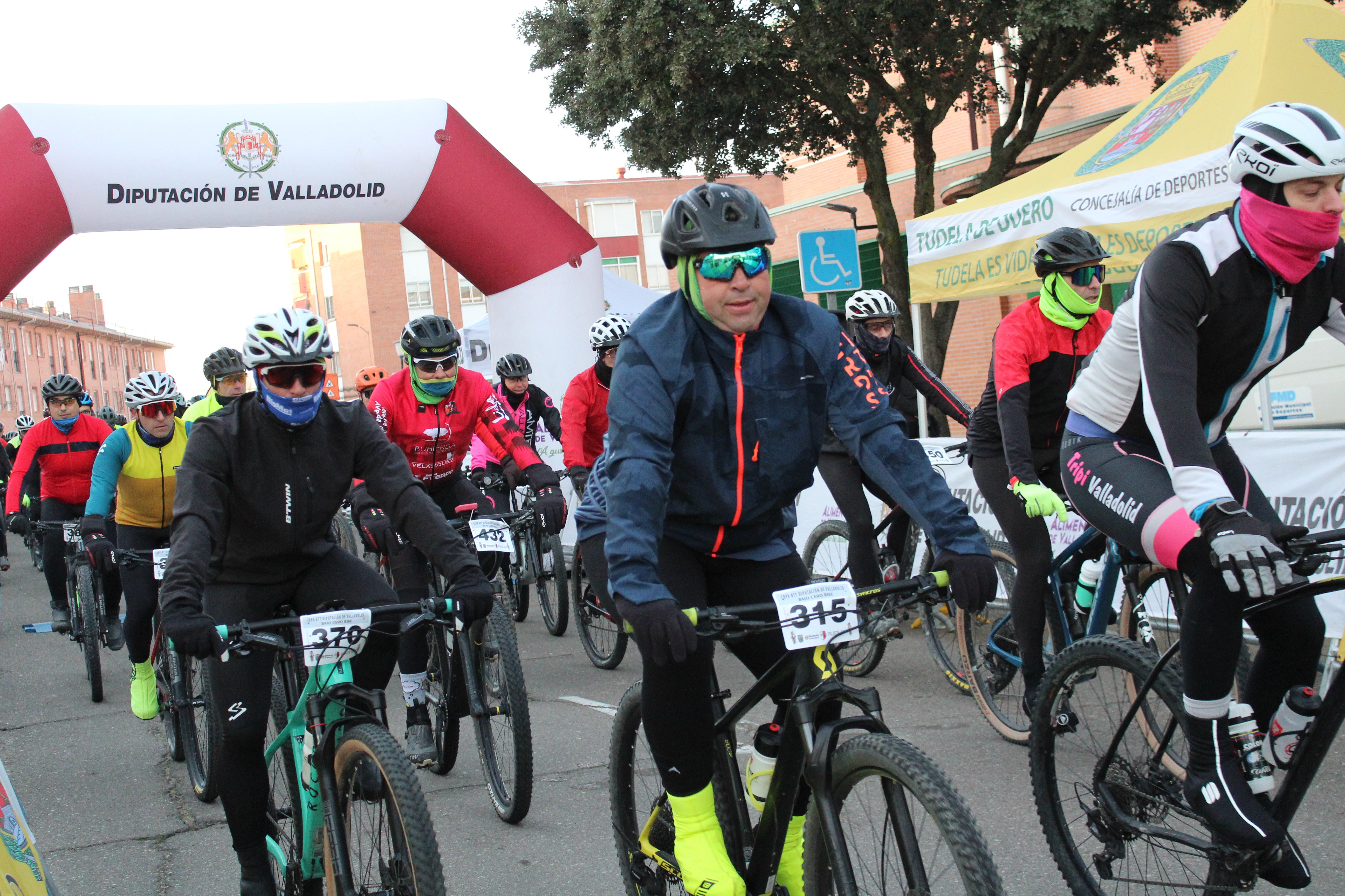 La XIII Bajo Cero Bike de Tudela de Duero, en imágenes