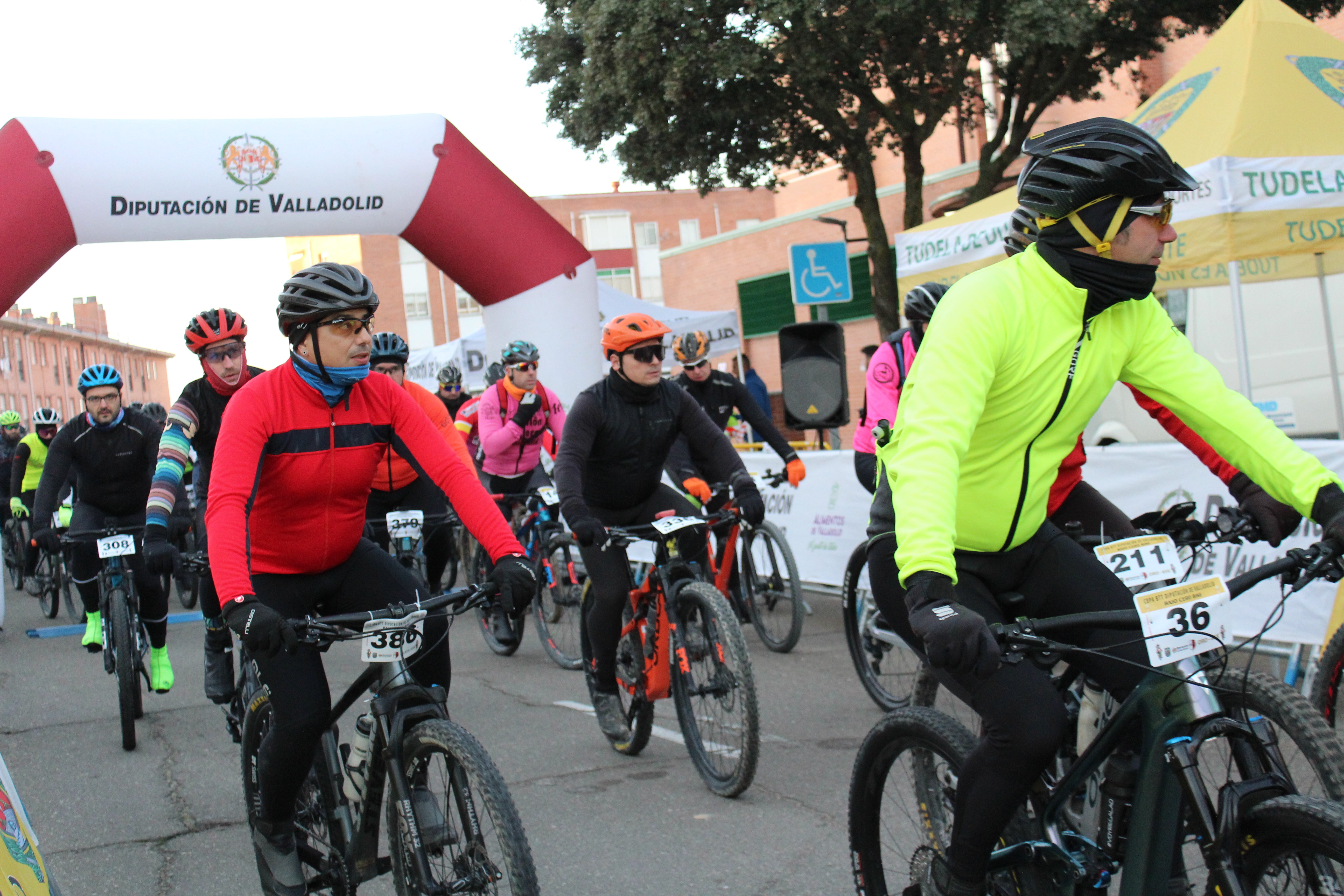 La XIII Bajo Cero Bike de Tudela de Duero, en imágenes