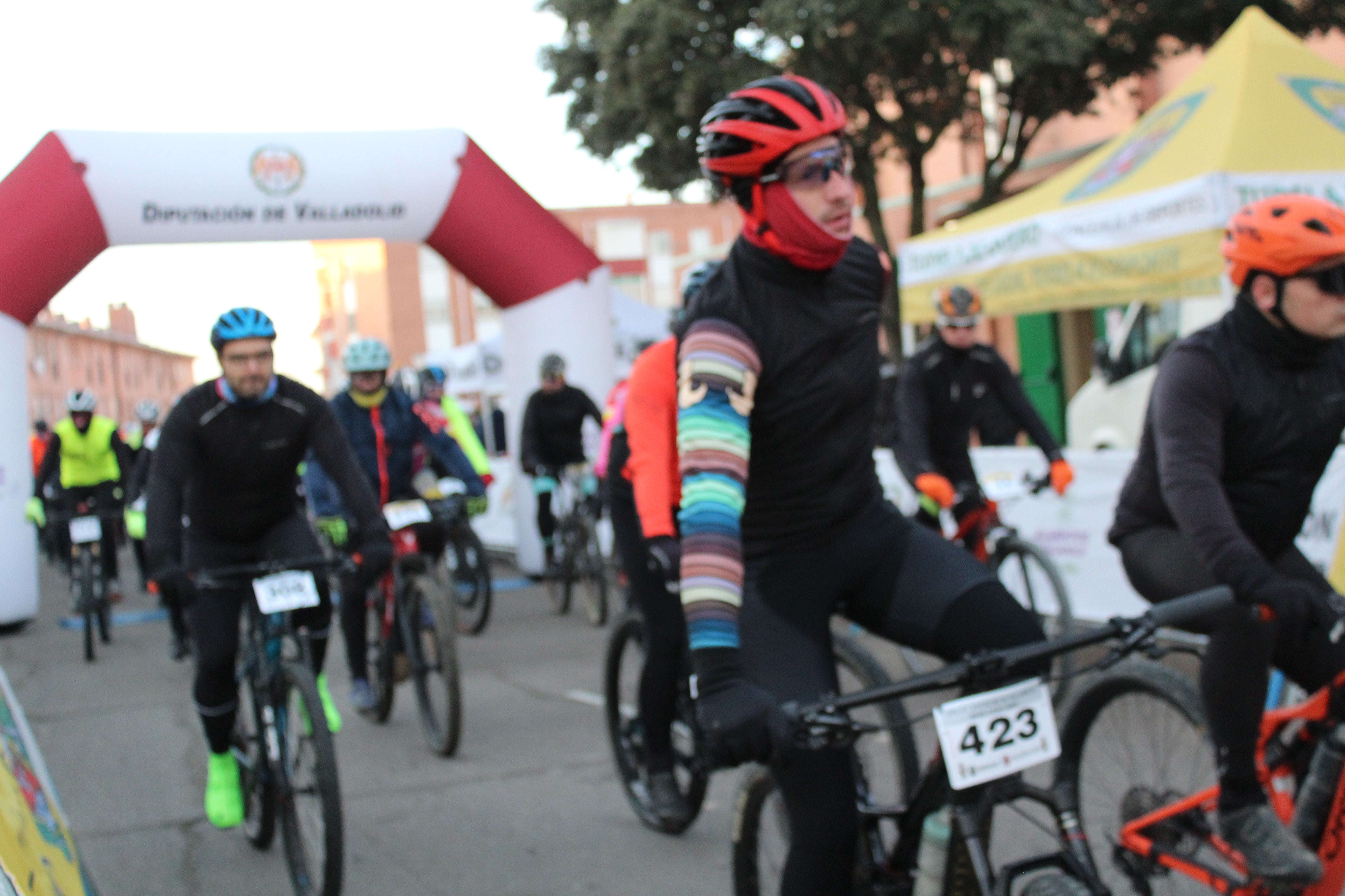 La XIII Bajo Cero Bike de Tudela de Duero, en imágenes