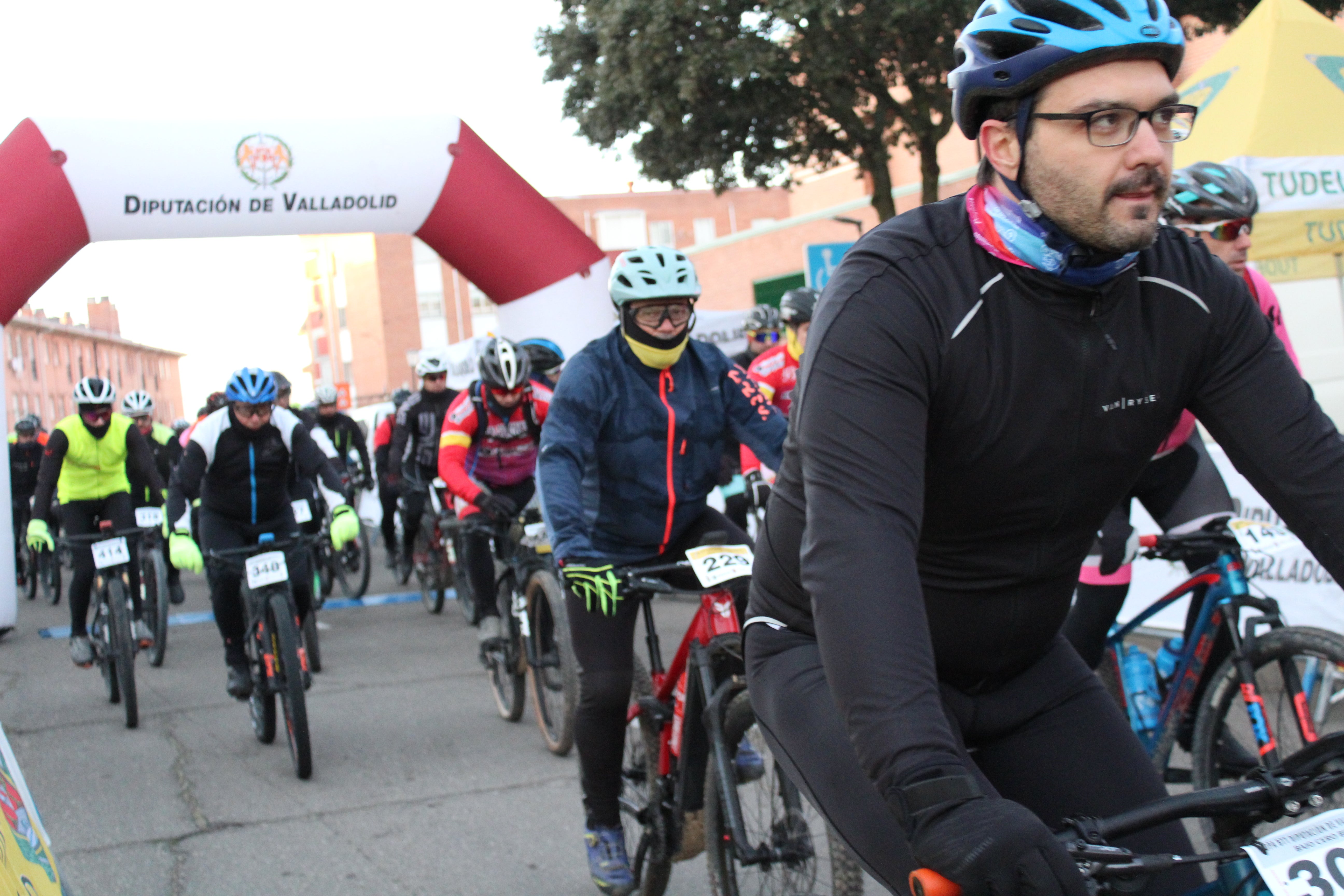 La XIII Bajo Cero Bike de Tudela de Duero, en imágenes