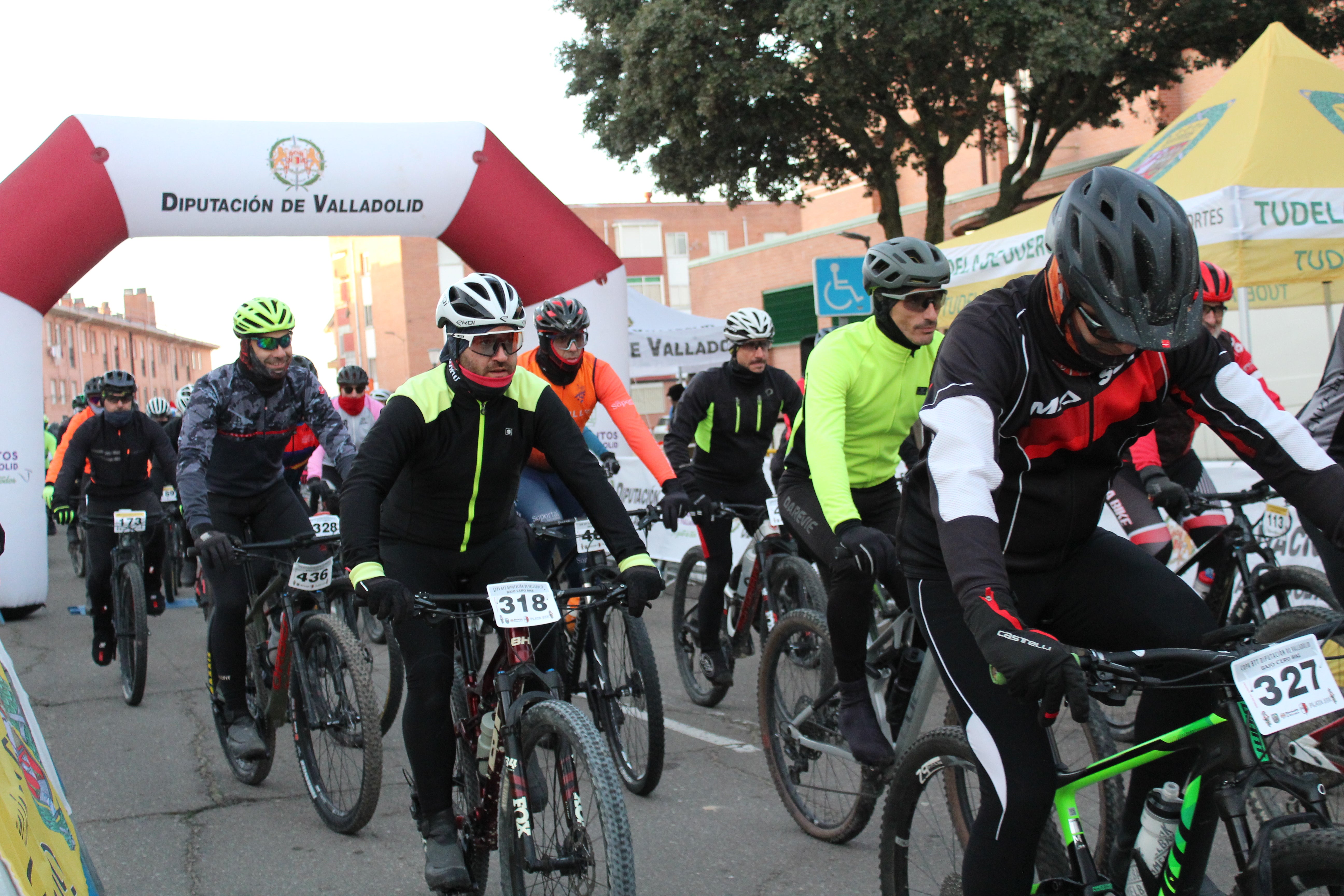 La XIII Bajo Cero Bike de Tudela de Duero, en imágenes