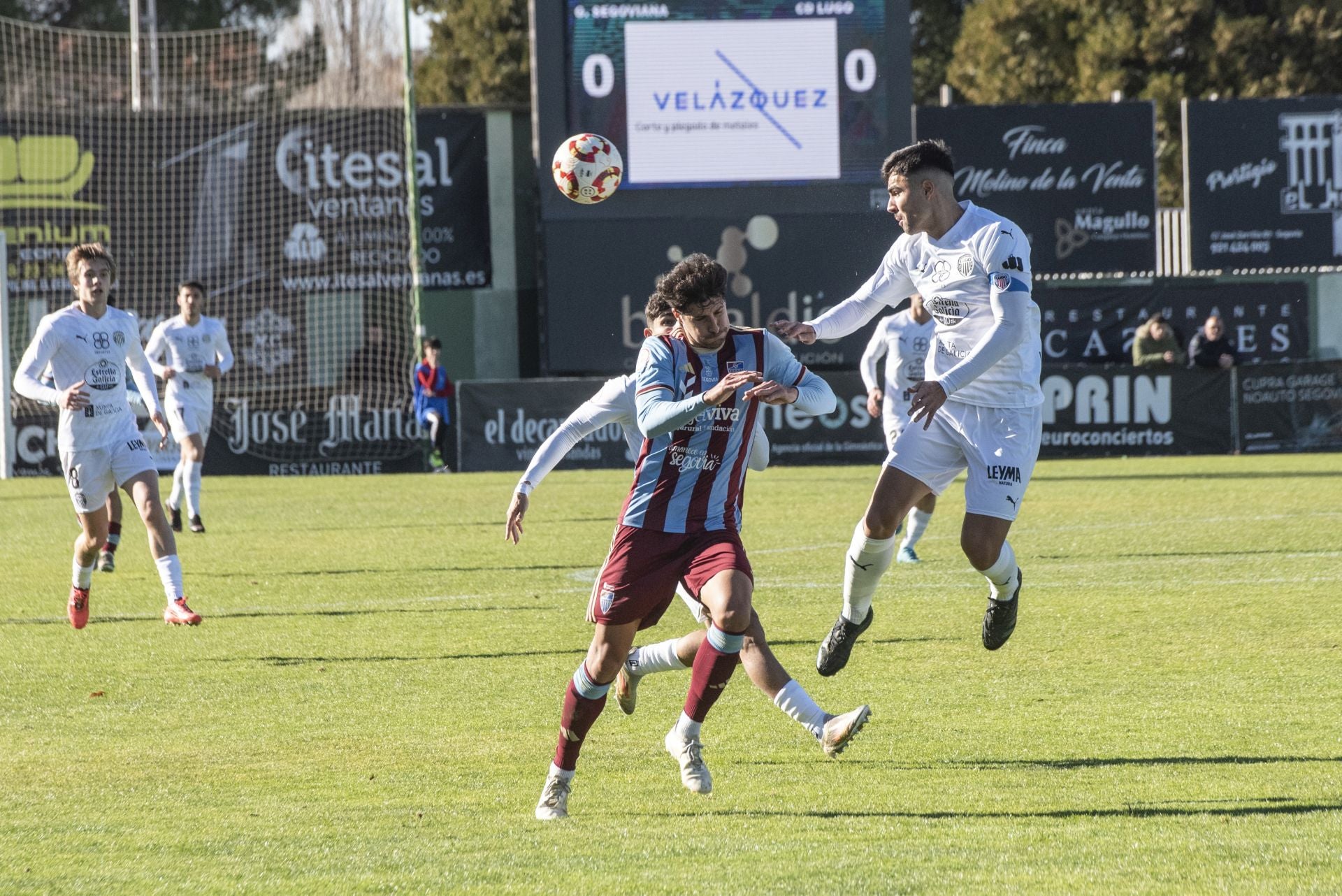 Fotografías del triunfo de la Segoviana ante el Lugo