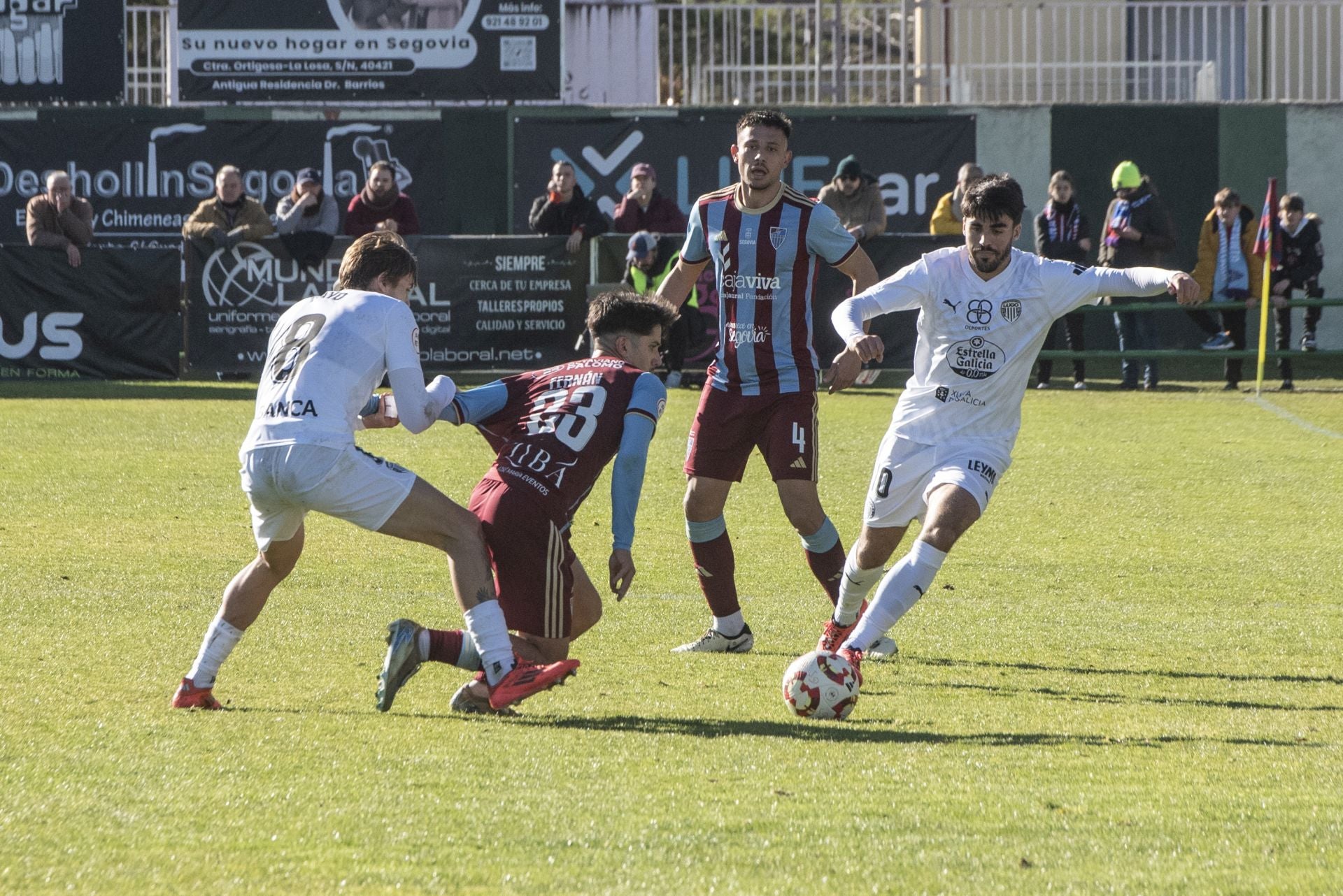 Fotografías del triunfo de la Segoviana ante el Lugo