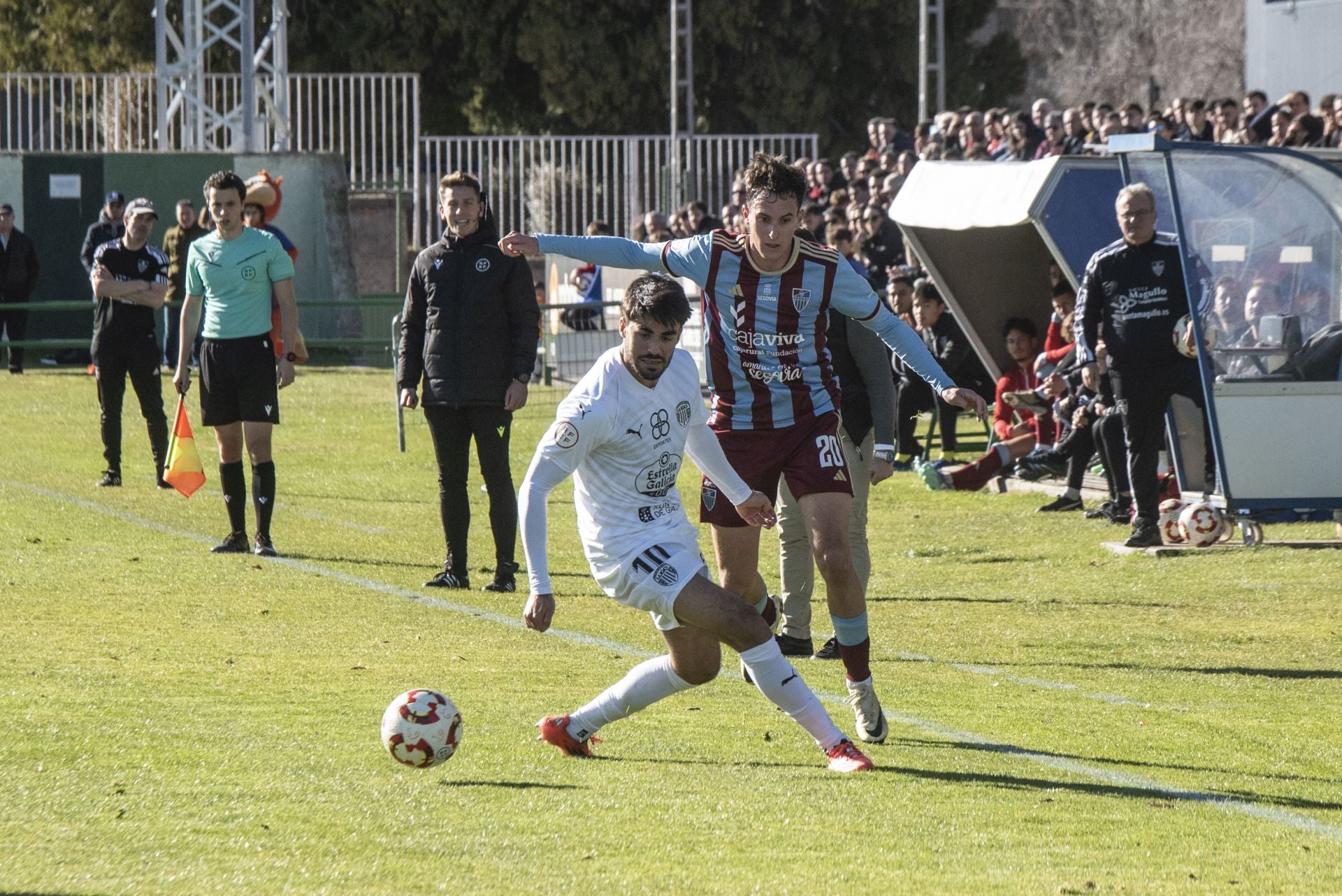 Fotografías del triunfo de la Segoviana ante el Lugo