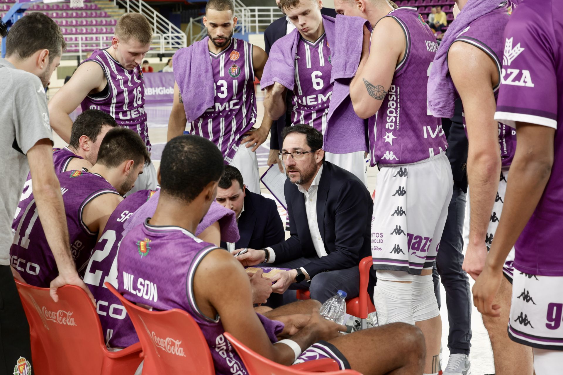 Las imágenes del partido del Real Valladolid en la Copa de España