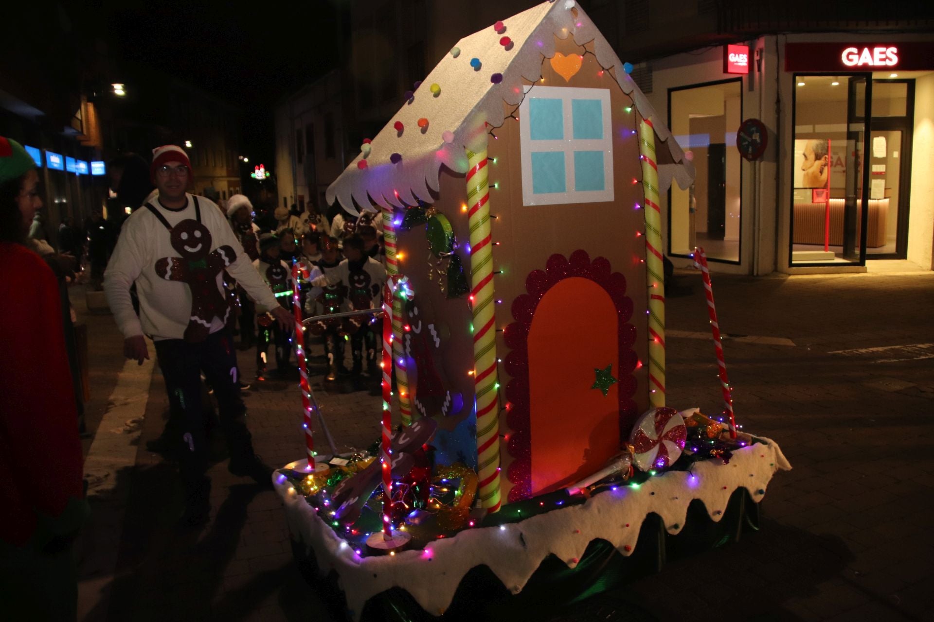 Fotos de la llegada de Papá Noel a Cuéllar