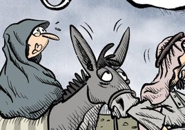 La viñeta de Sansón: 'Contratiempo de Nochebuena'