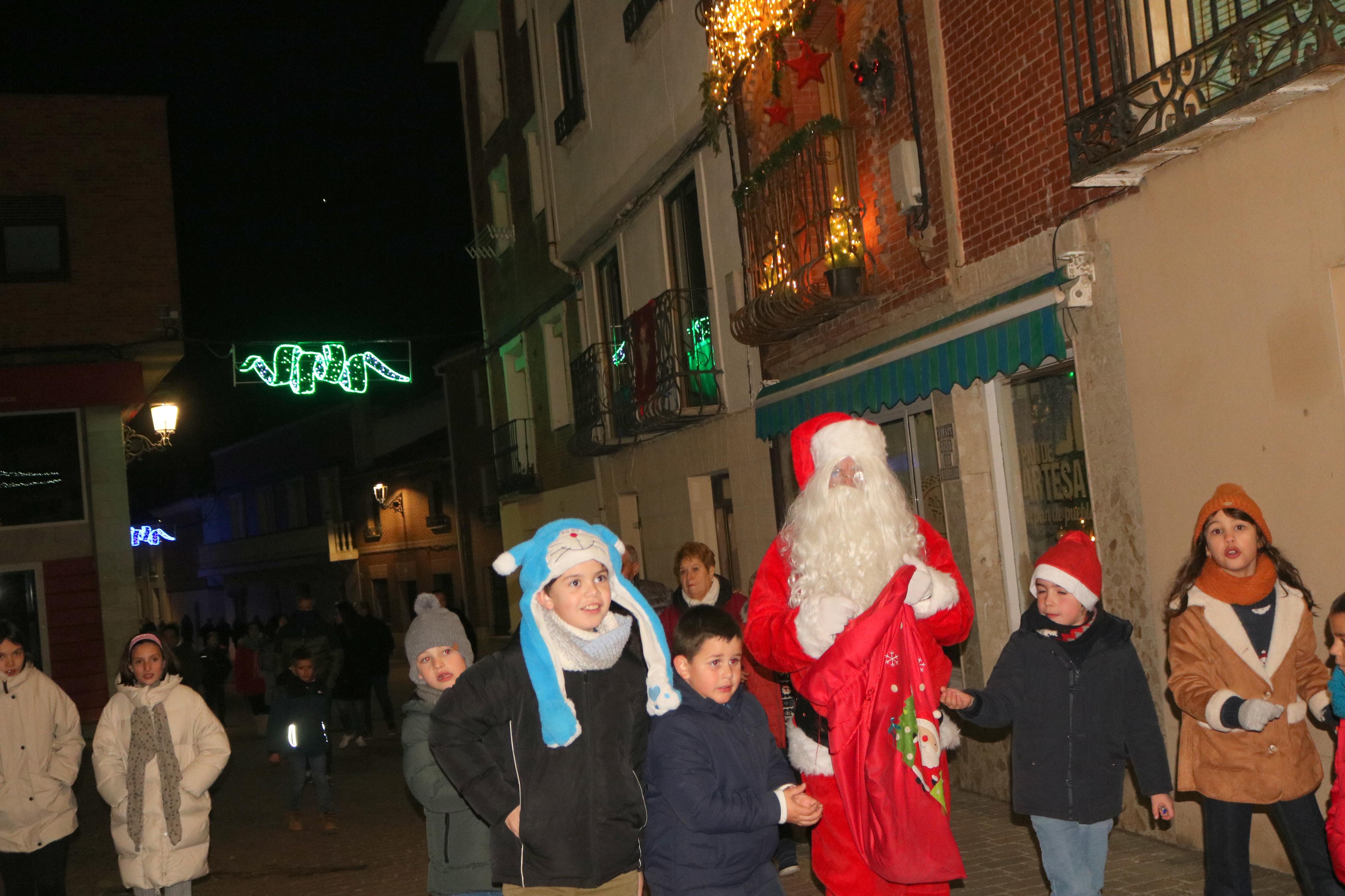 Papá Noel visita Baltanás