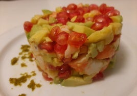 Tartar de langostino