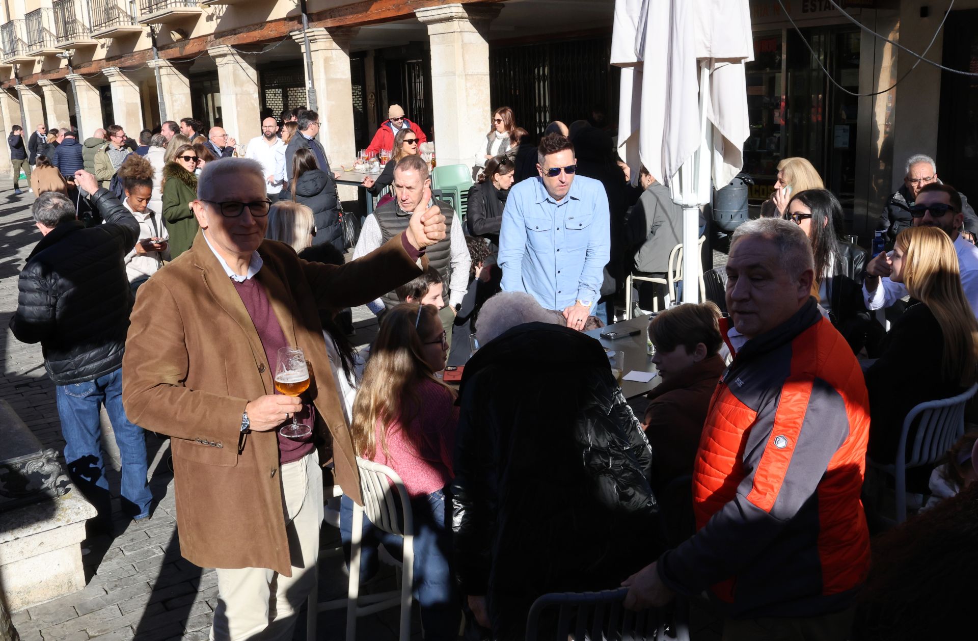 El vermú de Navidad se hace clásico en Palencia