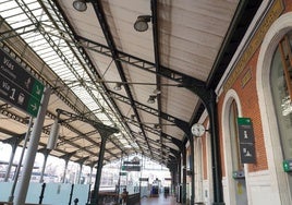 Imagen de archivo de la estación de trenes Campo Grande de Valladolid.