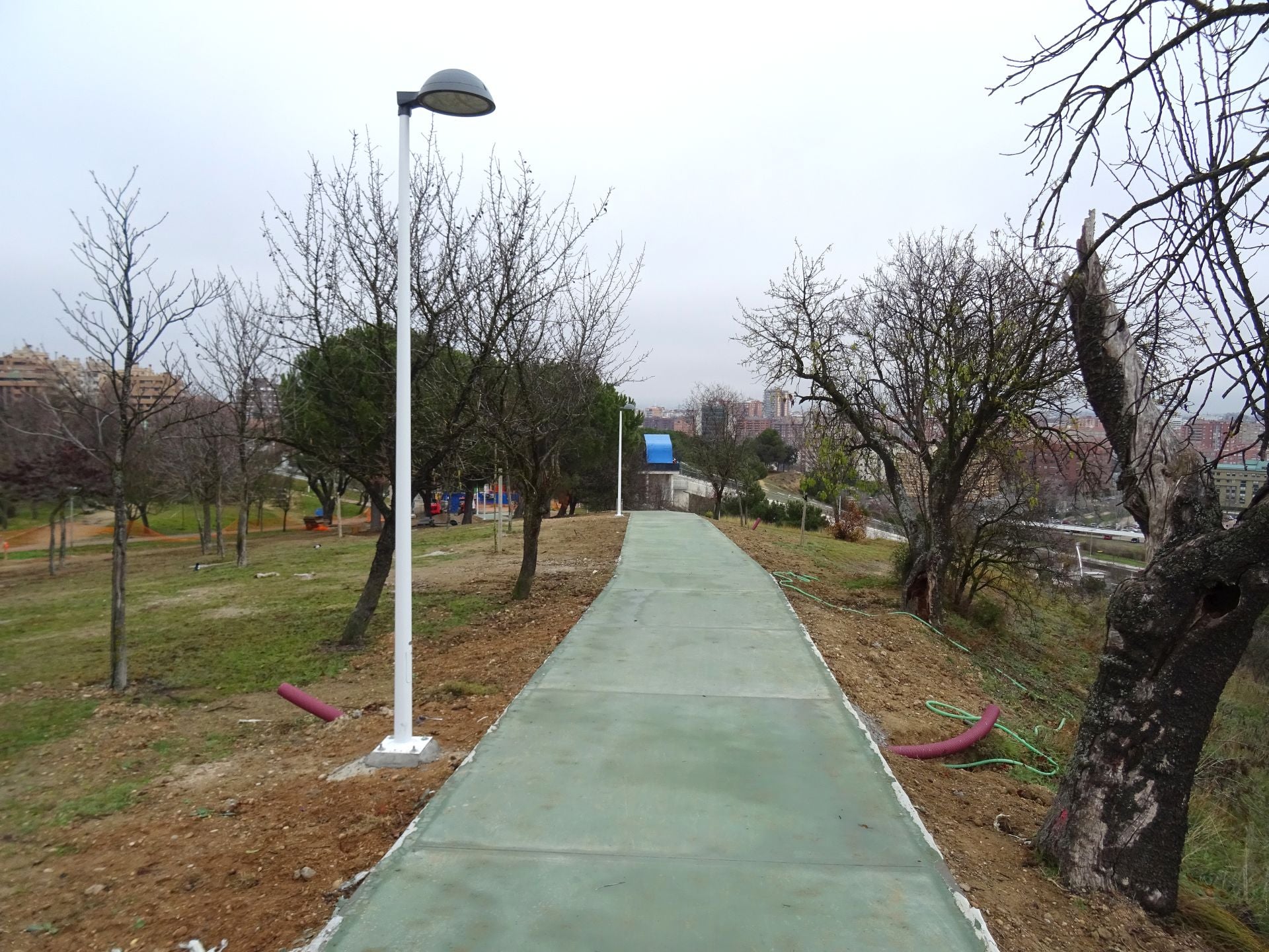 Un recorrido en imágenes por el carril bici de Parquesol