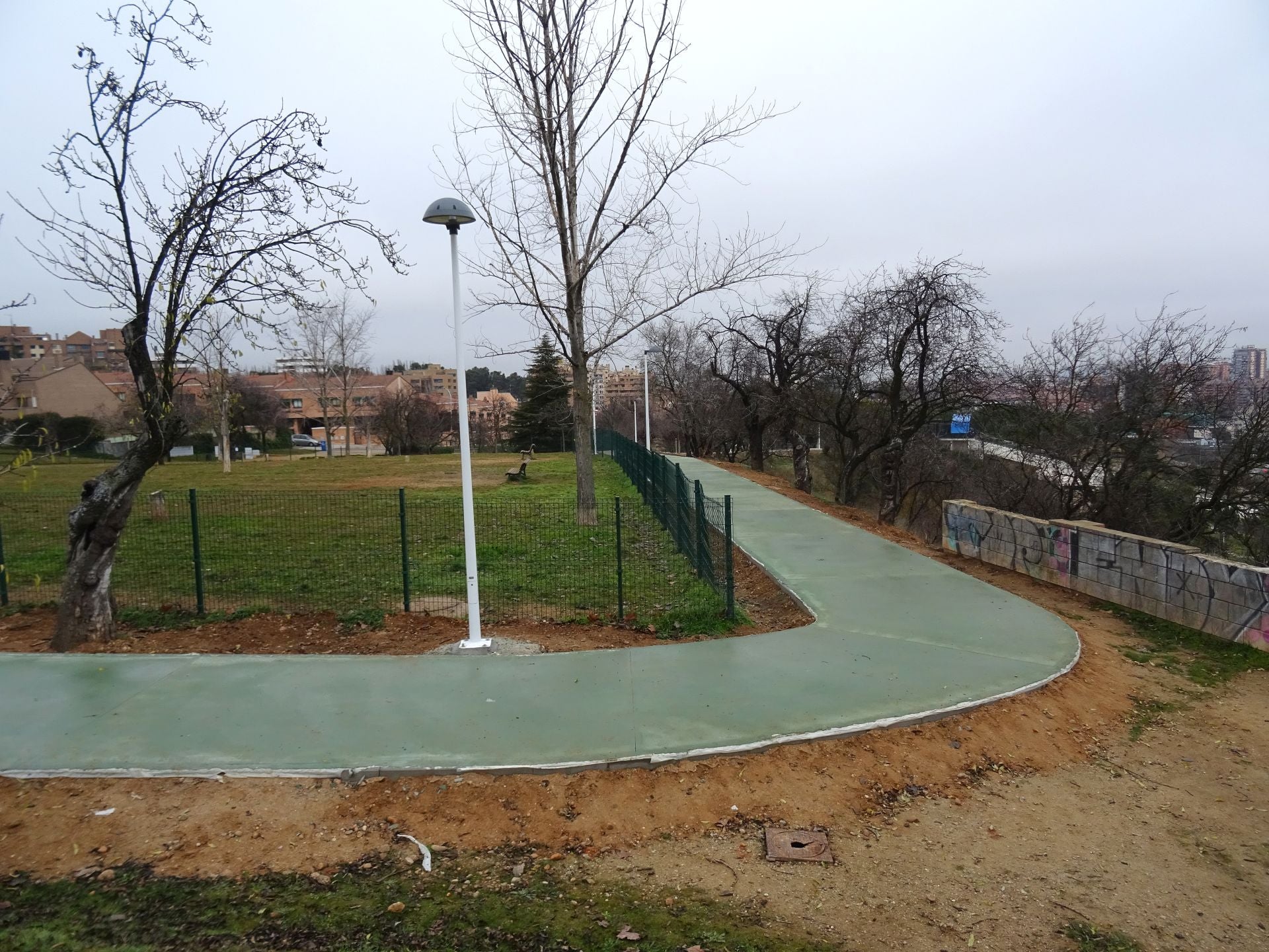 Un recorrido en imágenes por el carril bici de Parquesol