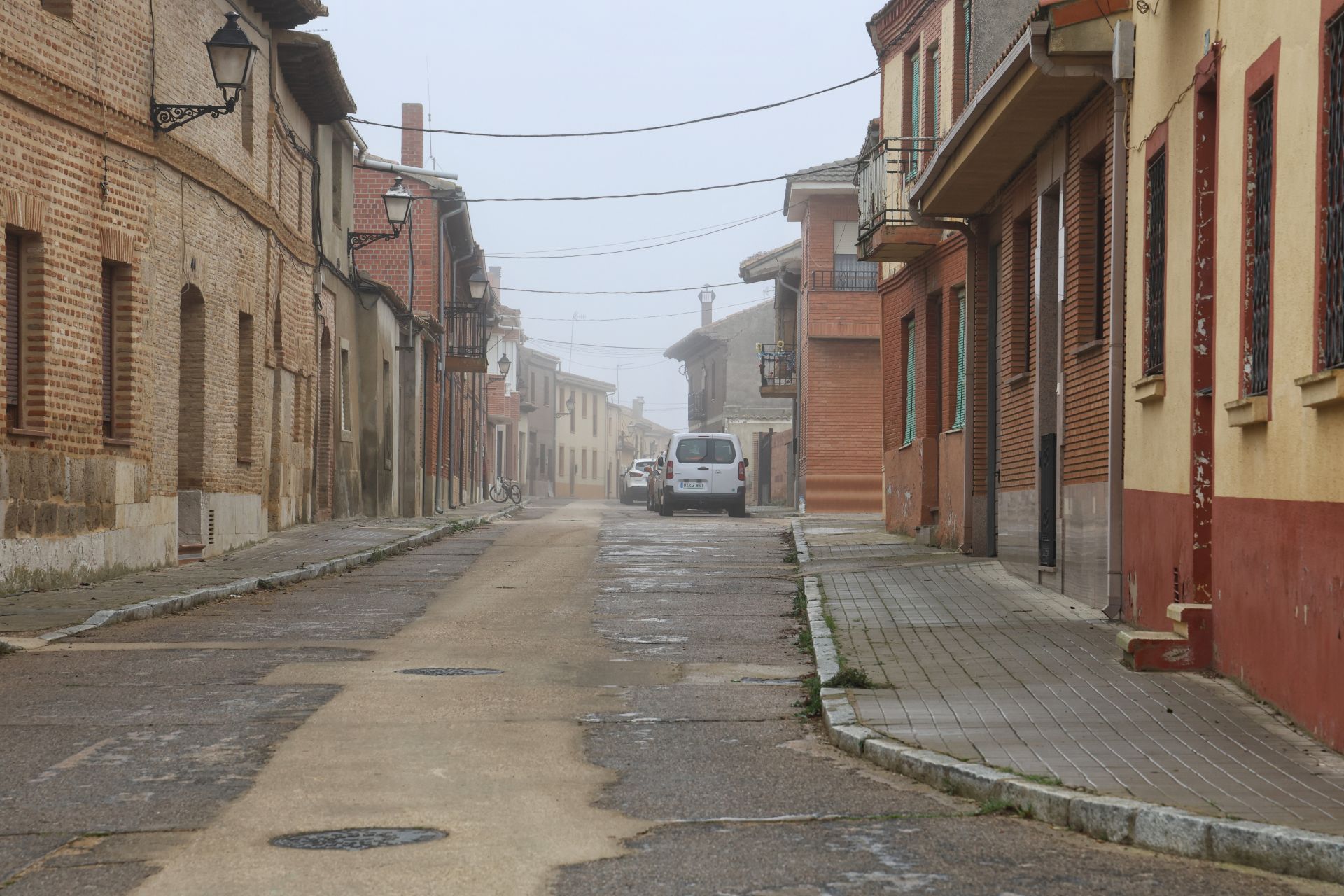 Niebla para despedir el año en Palencia