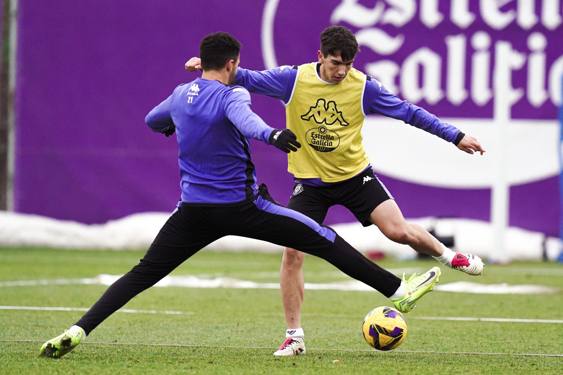 Vuelta al trabajo del Real Valladolid después del descanso navideño