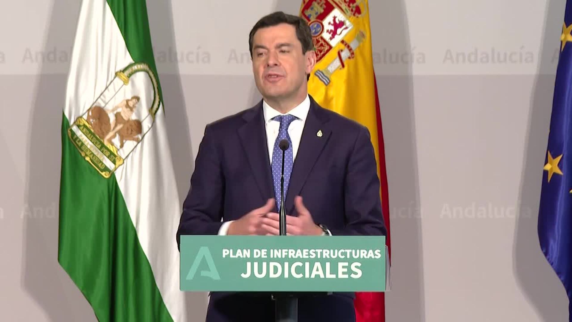 Moreno: "El plan de infraestructuras supone "la mayor apuesta por la modernización de Justicia"