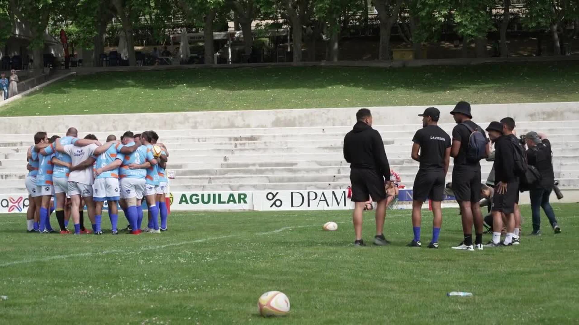 Reclusos participan en el primer torneo nacional de rugby penitenciario de España