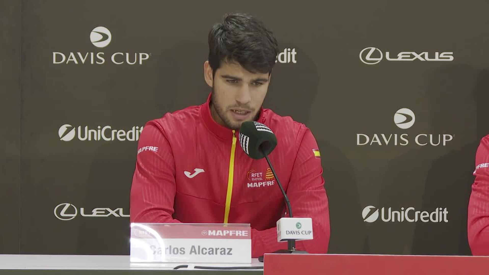Alcaraz, "motivado" para la Copa Davis: "Tengo muchas ganas de sentir el cariño de la gente"
