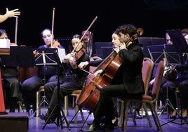 Las imágenes del concierto de Año Nuevo en el Teatro Zorrilla