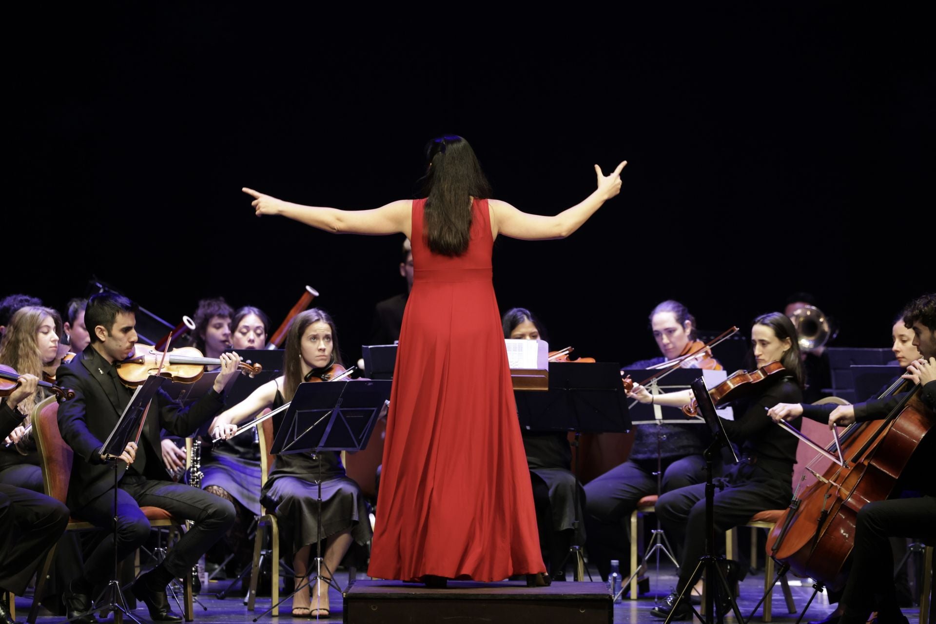 Las imágenes del concierto de Año Nuevo en el Teatro Zorrilla