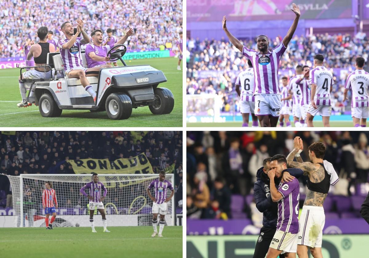 El ascenso del Pucela, el gol de Sylla, la goleada ante el Atlético que significó el adiós de Pezzolano y las lágrimas de Anuar tras la victoria ante el Valencia.