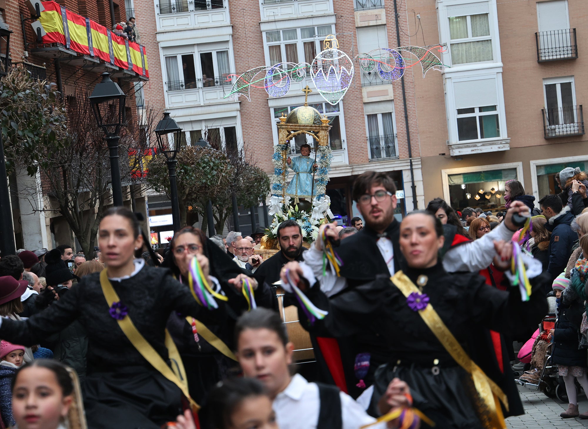 Así ha sido el Bautizo del Niño en Palencia