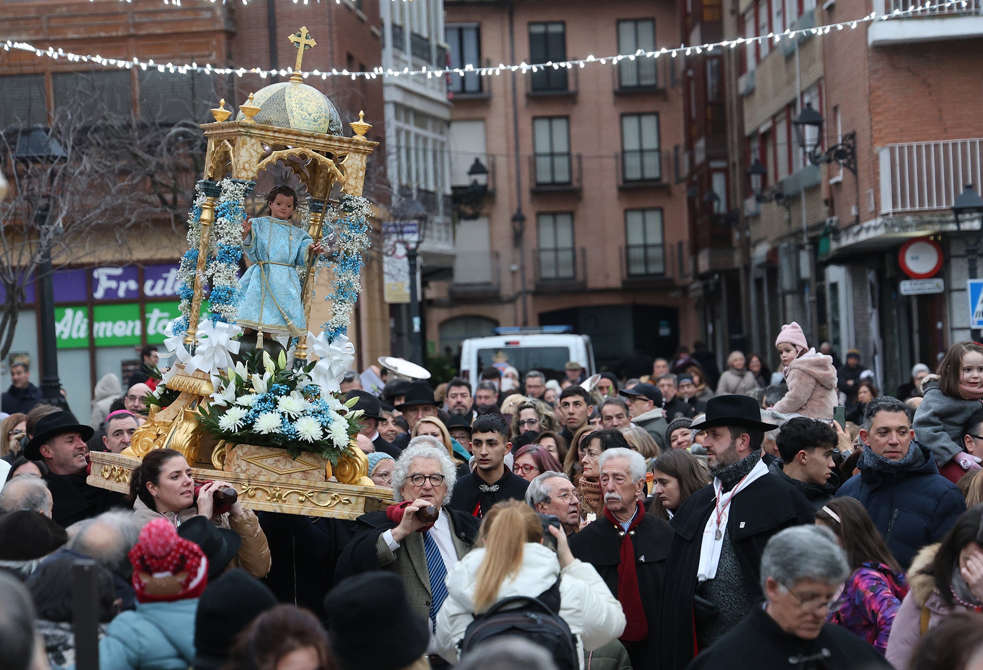 Así ha sido el Bautizo del Niño en Palencia