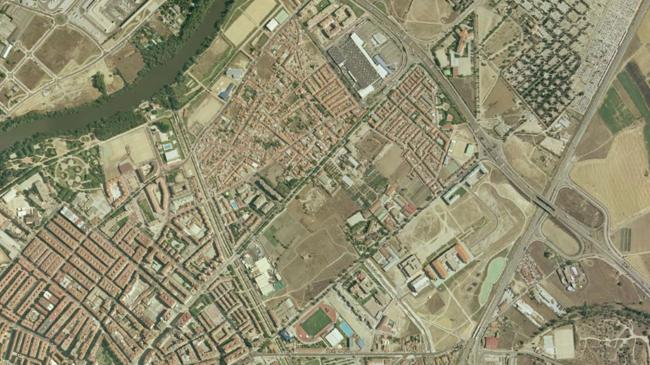 Imagen antes - San Pedro Regalado y campus Miguel Delibes de la UVA.