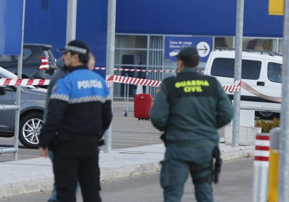 Dispositivo policial en RÍO Shopping en una imagen de archivo.
