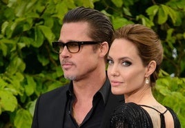 Brad Pitt y Angelina Jolie, en 2014, durante un evento en Londres.