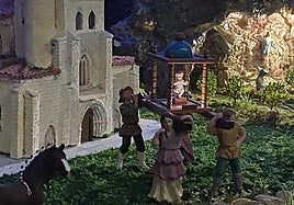 Belén de la cofradía Dulce Nombre de Jesús.