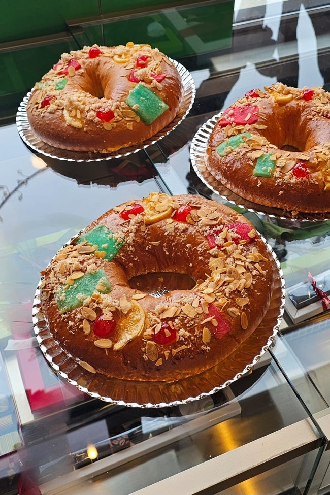 Roscones de la Pastelería Menta y Chocolate de Tudela de Duero