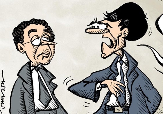 La viñeta de Sansón: 'El móvil y el Fiscal'