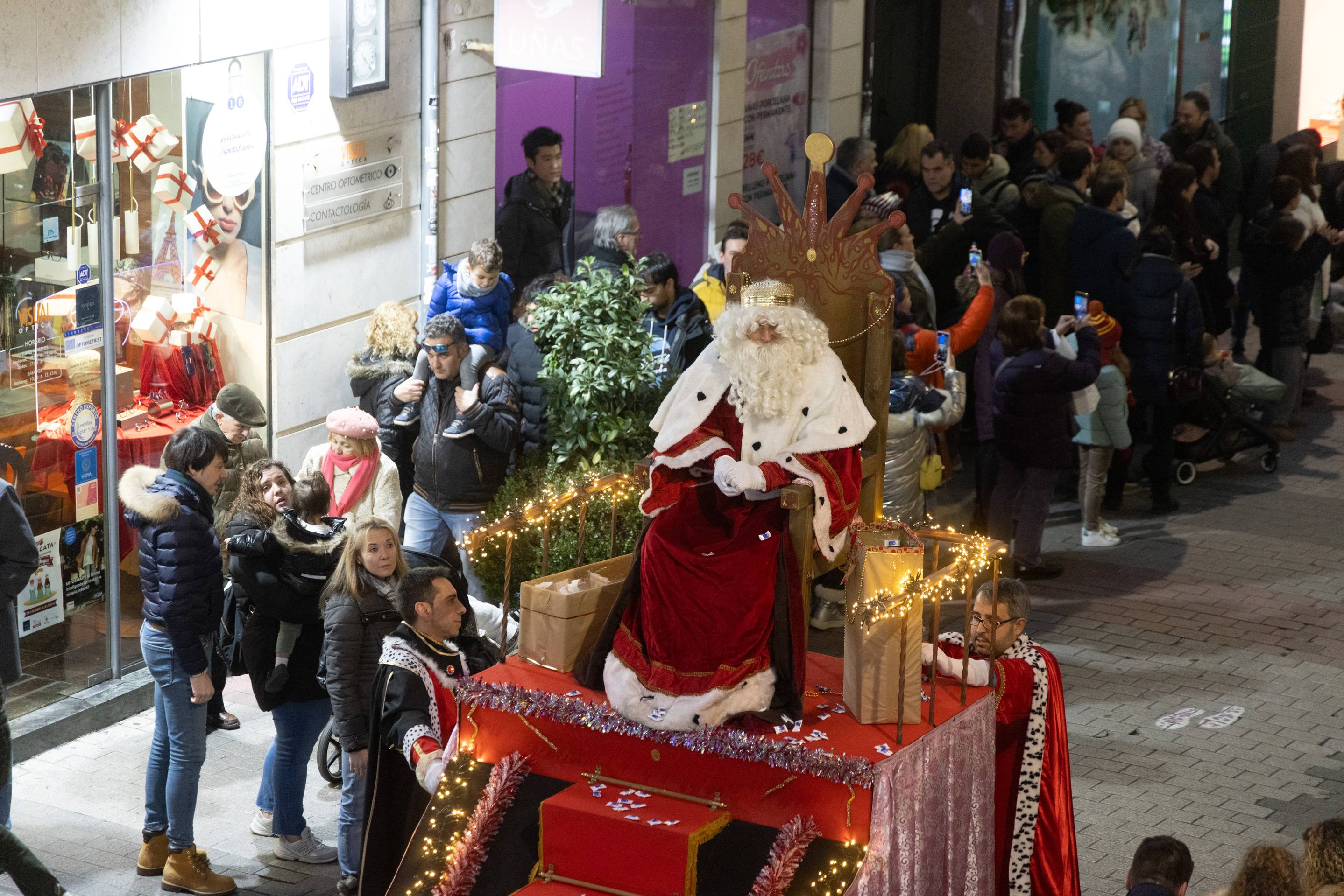 Los Reyes Magos ya se dejan ver por Valladolid