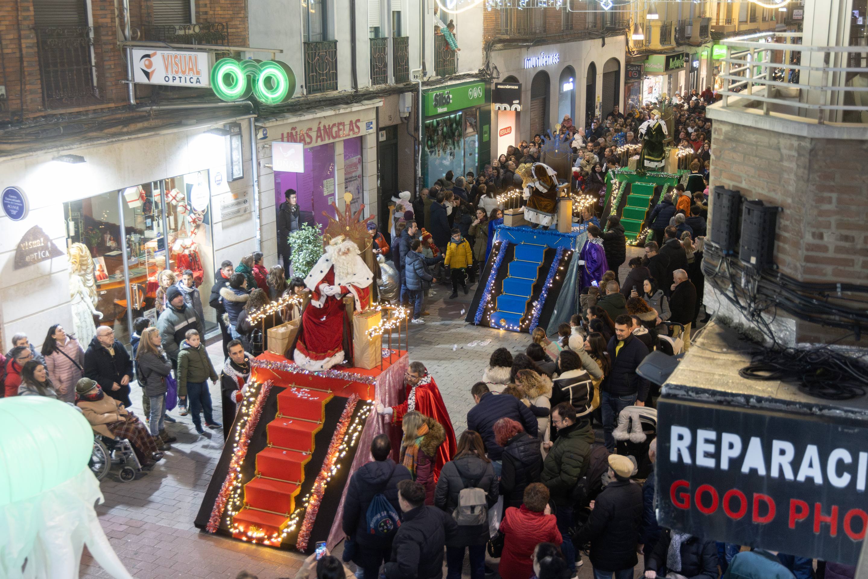 Los Reyes Magos ya se dejan ver por Valladolid