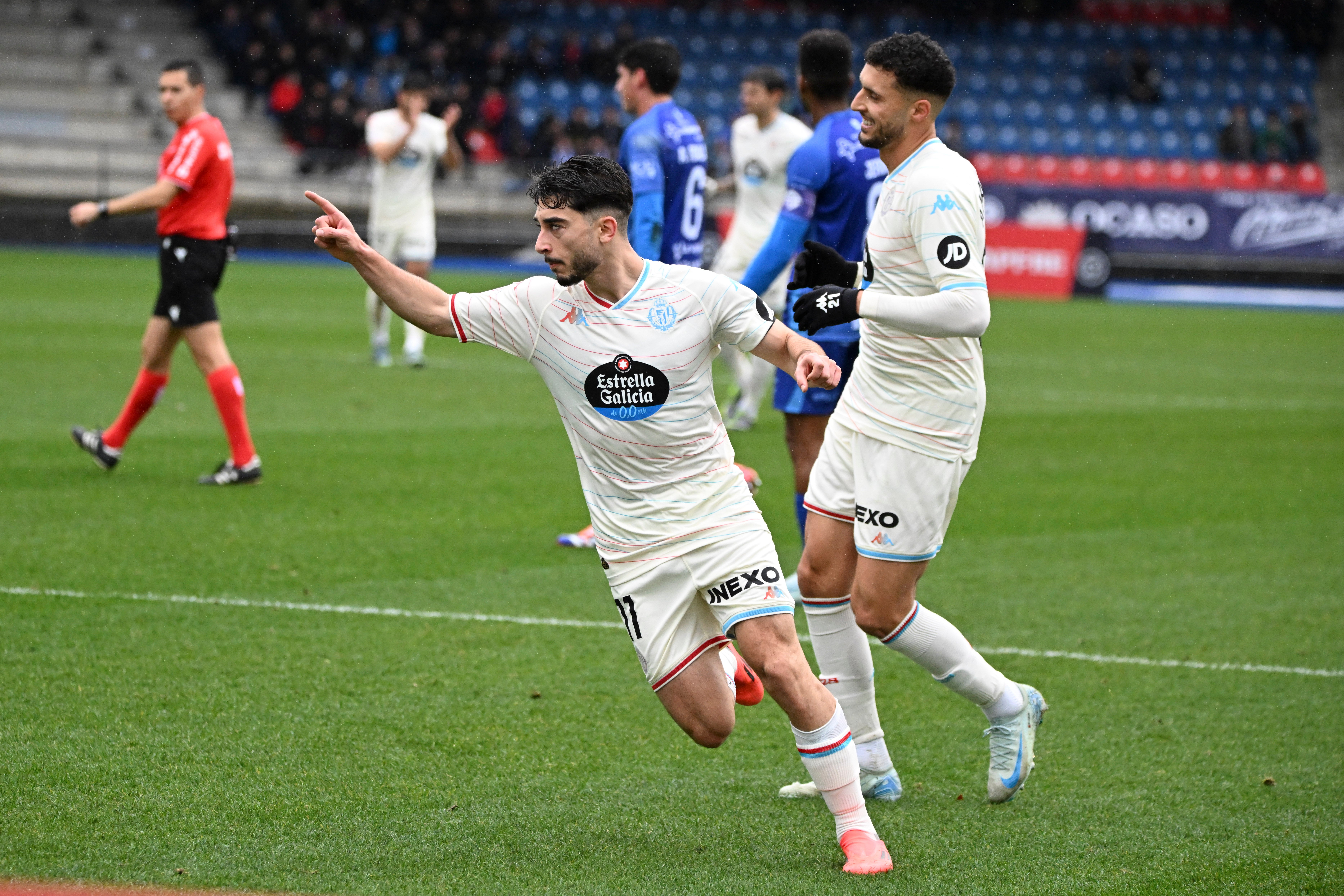 La eliminación del Real Valladolid en Ourense, en imágenes