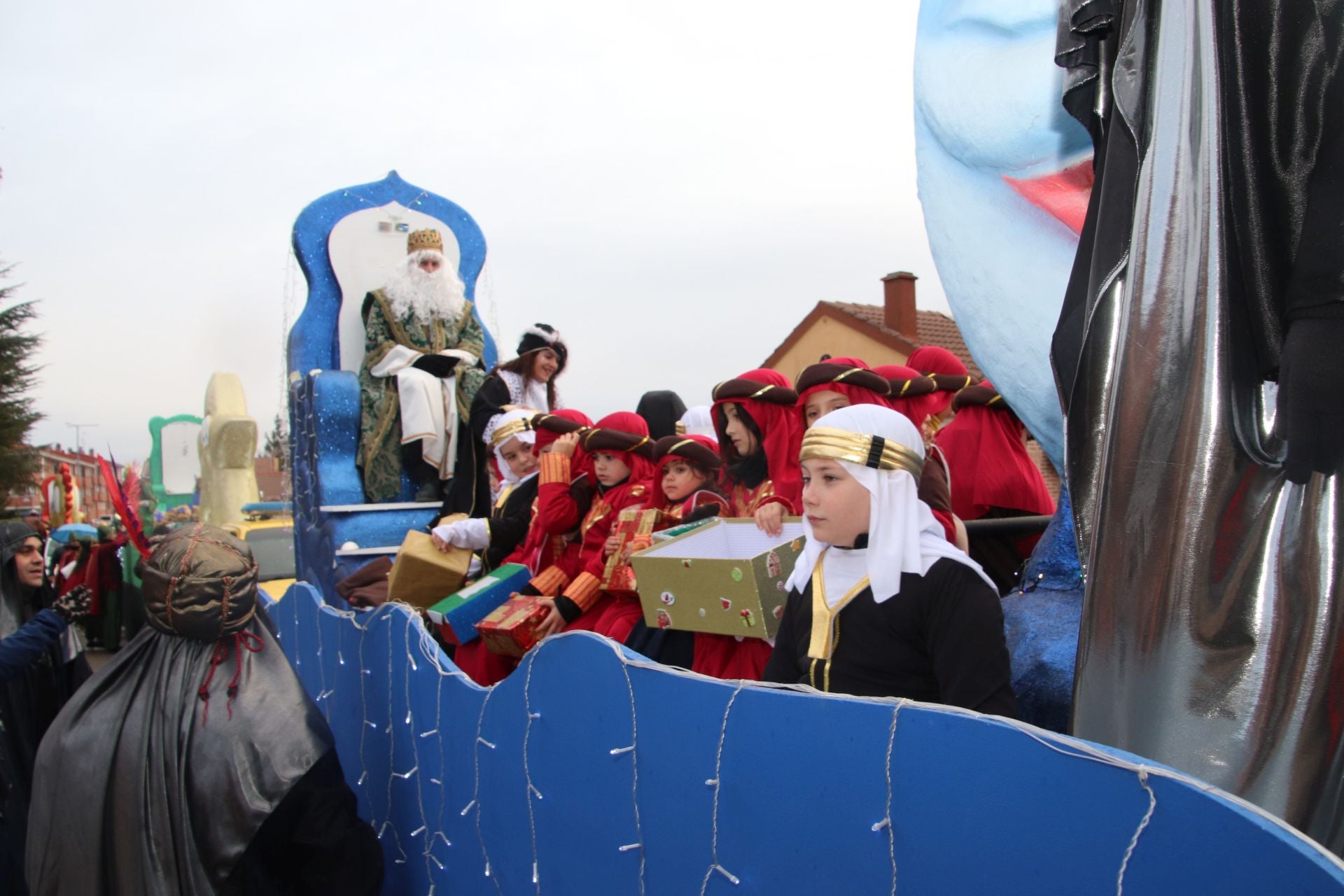 Fotografías de la Cabalgata de los Reyes Magos en Cuéllar