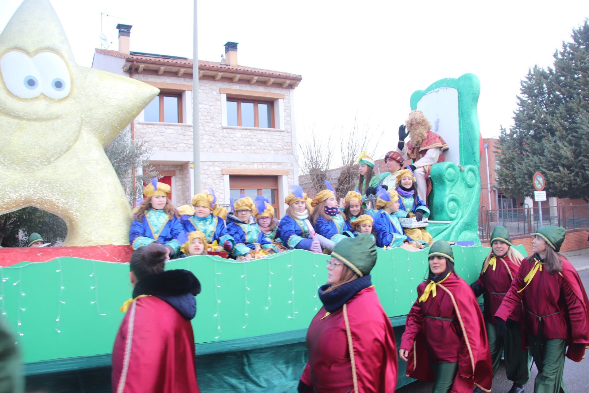 Fotografías de la Cabalgata de los Reyes Magos en Cuéllar