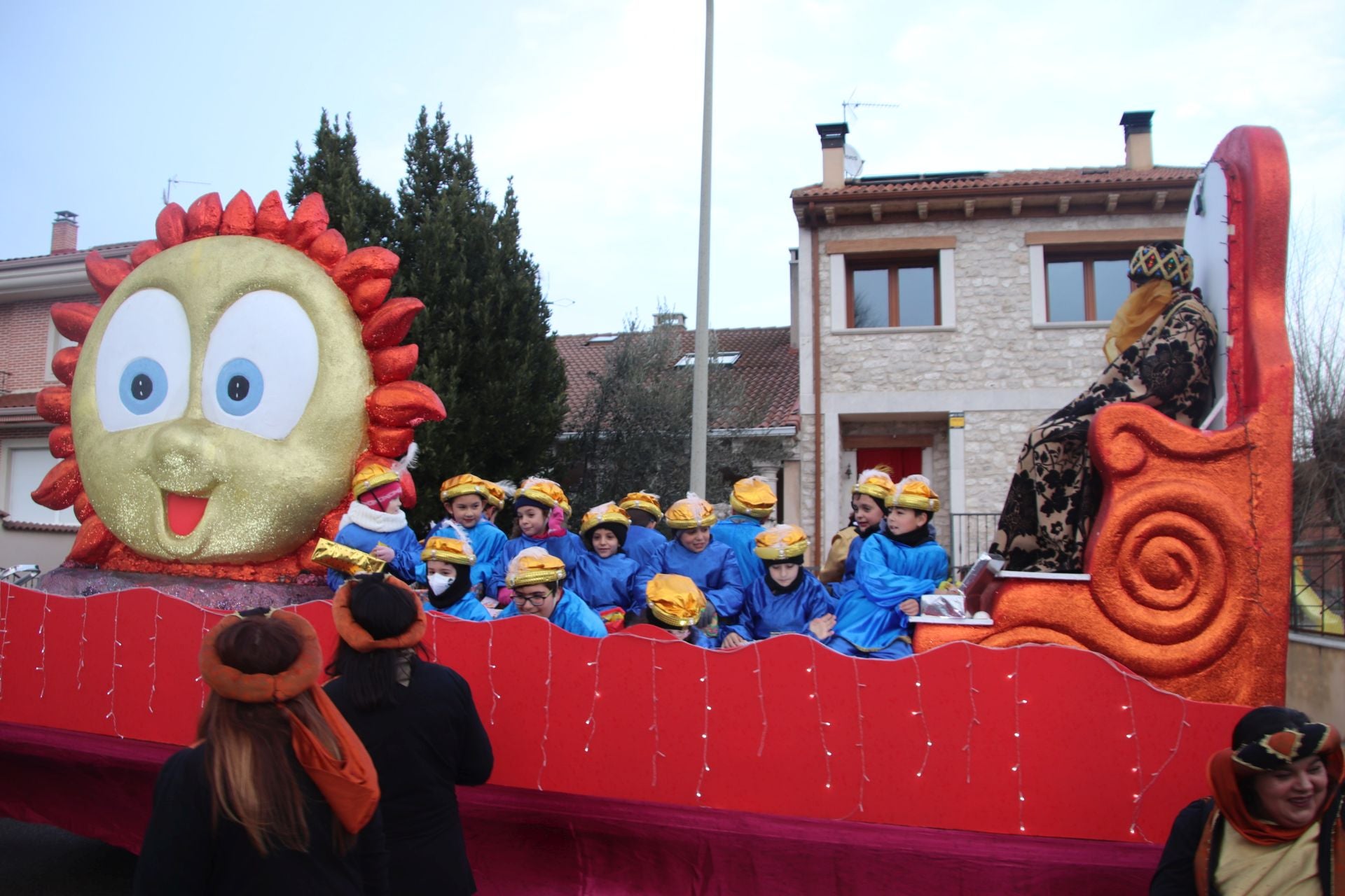 Fotografías de la Cabalgata de los Reyes Magos en Cuéllar