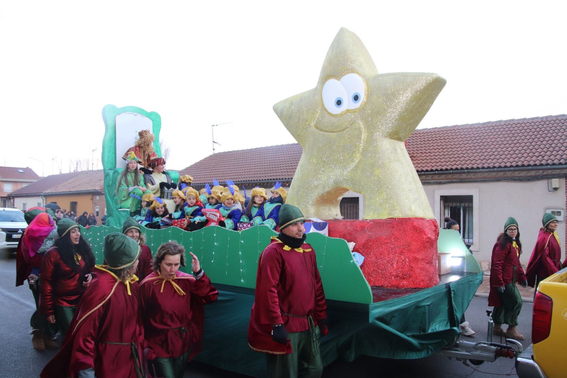 Fotografías de la Cabalgata de los Reyes Magos en Cuéllar