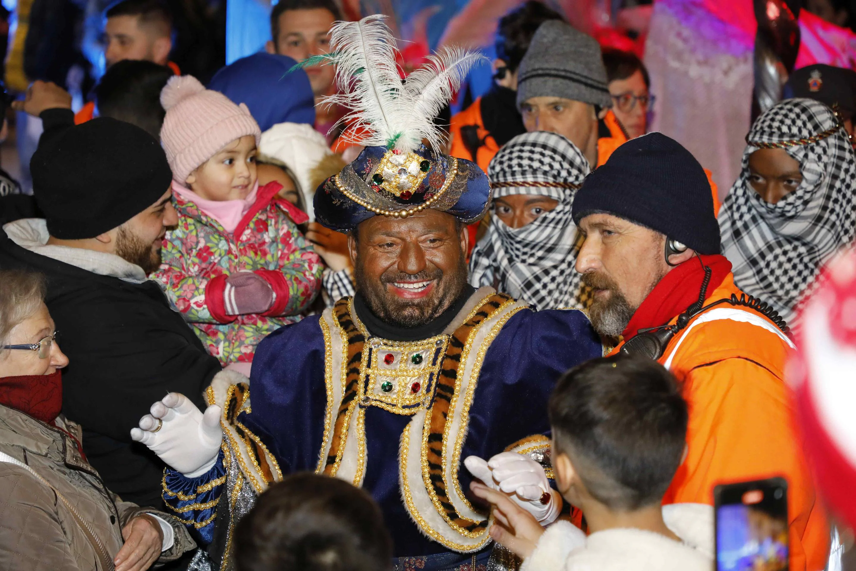 La cabalgata de Reyes de Peñafiel, en imágenes