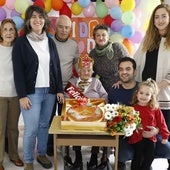 Emiliana Arranz, la superabuela de Peñafiel de 106 años