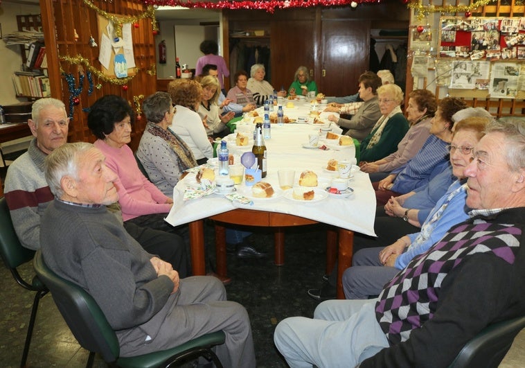 Fiesta de Reyes en el Club de Jubilados de Baltanás