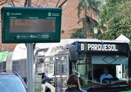 Imagen de archivo de un autobús urbano de Valladolid.