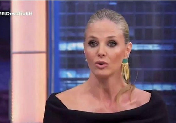 Genoveva Casanova en 'El Hormiguero'.