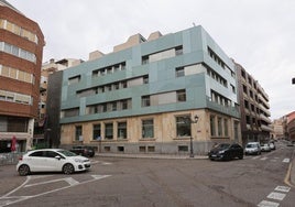 Edificio que alberga el Juzgado Penal de Palencia.