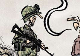 La viñeta de Sansón: 'Gaza, día cero'