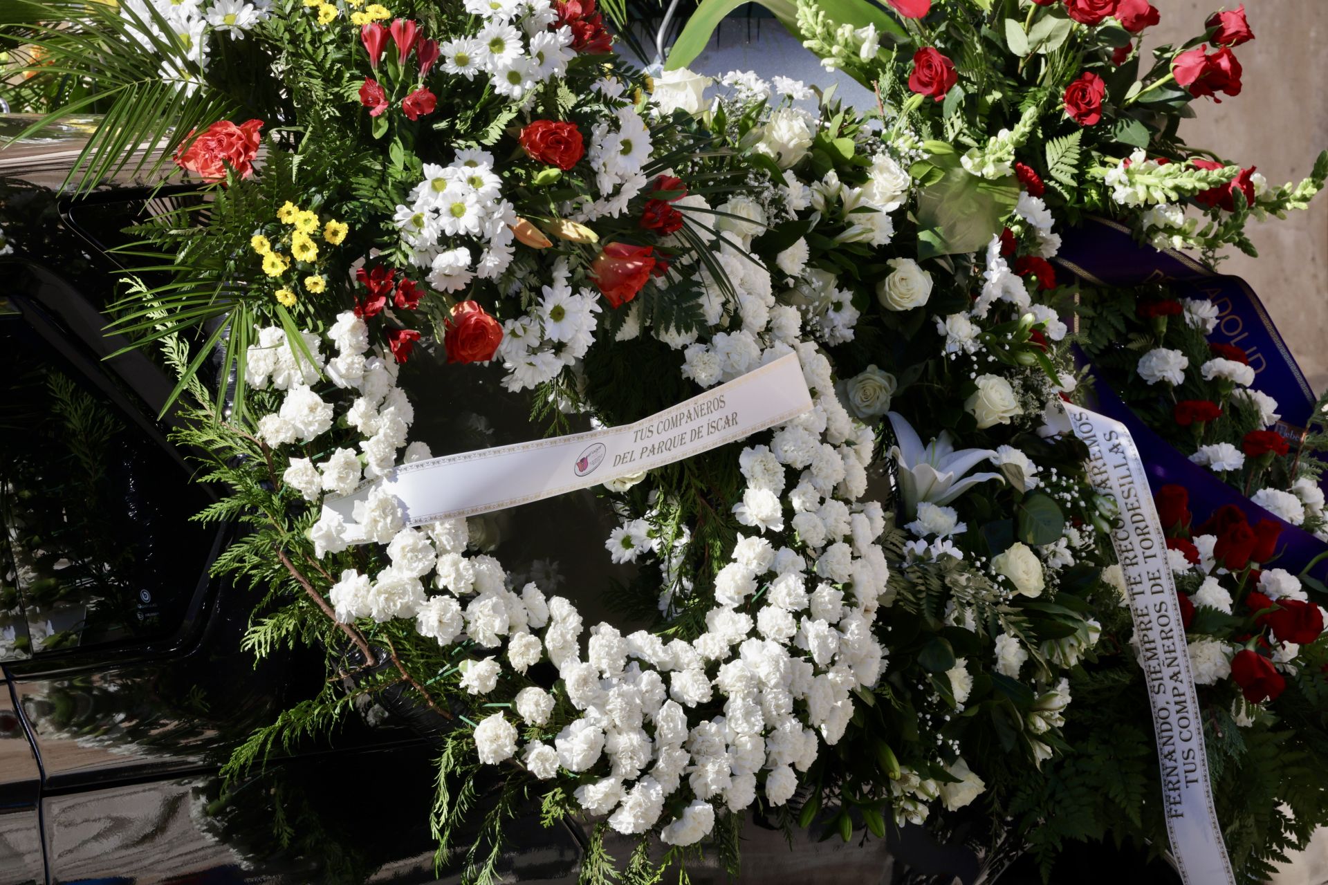 Funeral en Tudela de Duero por el bombero fallecido en acto de servicio en Fompedraza