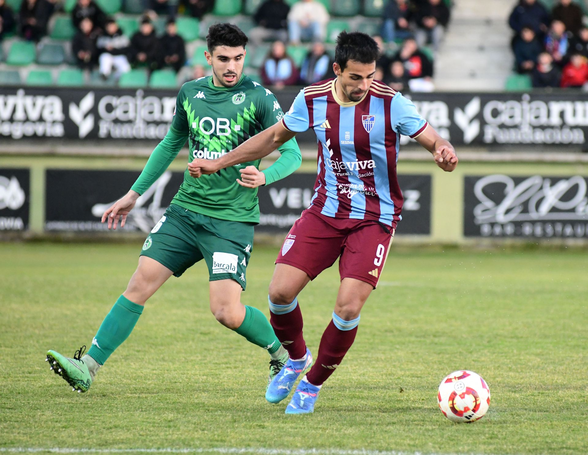 Diego Gómez, durante la primera parte de la Segoviana.