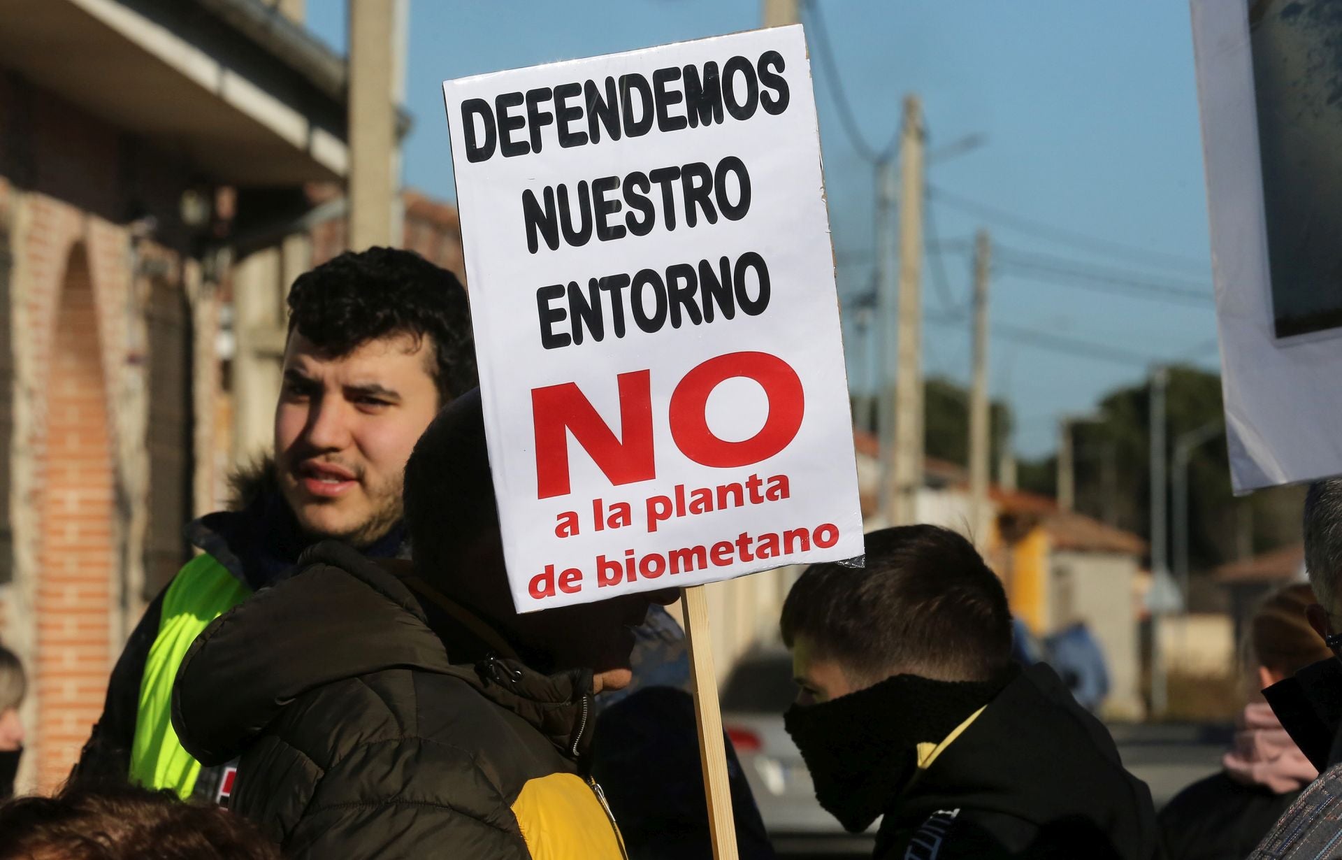 La manifestación de Pinarejos, en imágenes